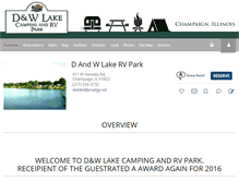 Tablet Screenshot of dwlake.com